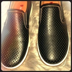 Black toddler loafers